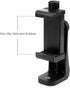 KLIOMAX 1/4" Phone Tripod Mount Adapter/Universal Tripod Phone Holder Stand, Fits Any Smartphone, Screw, Rotating