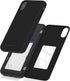 GOOSPERY Magnetic Secure Bumper Case for iPhone Xs Max, Card Holder Wallet, Protective Dual Layer, Black