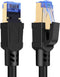Cat8 Ethernet Cable, High Speed Network Patch Cable with Gold Plated RJ45 Connector, Compatible with Cat7 Cat6