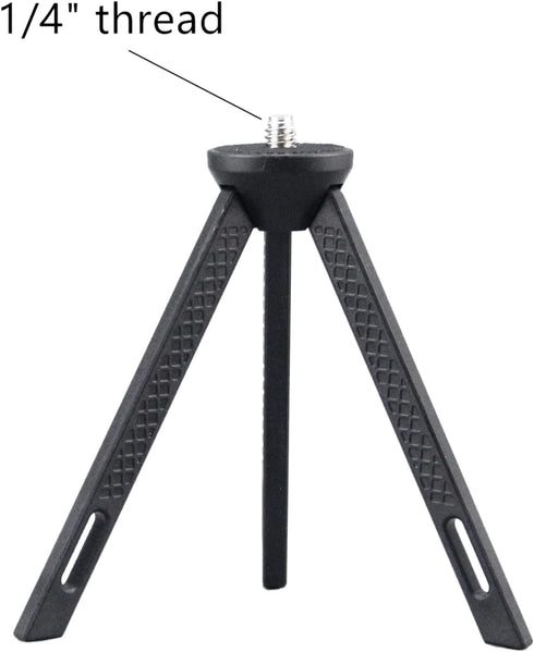COOLHOOD 1/4 2-5kg Camping Lamp Tripod Stand Fit On Screw Stand Desktop Camera Holder Projector Tripod Stand Load