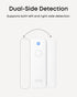 eufy Security E20, Communication 2, 3, eufy Entry Sensor Dual-Side Detection, Convenient Bypass Button, Extended