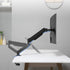 Gas Spring Monitor Arm 32 Inch - Single Monitor Desk Mount for 13-32 inch Screens
