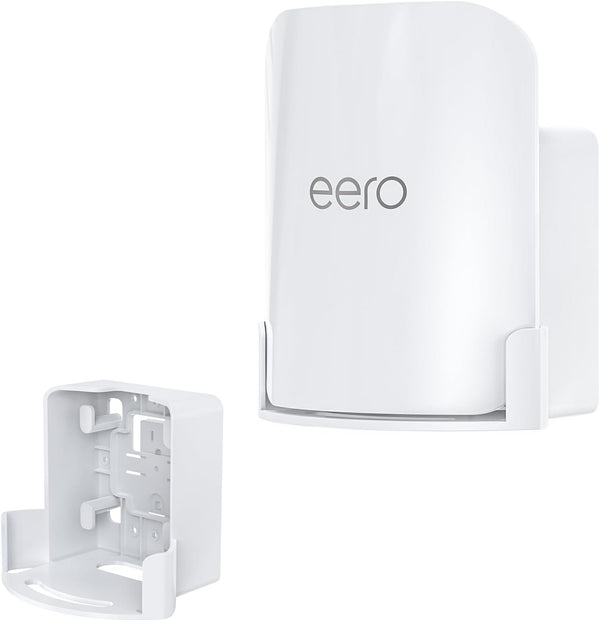 XLTTYWL eero Pro 7 Wall Mount Kit, Outlet Mount Bracket for Space & Cable Management, Compatible with eero Pro 7