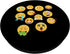 Funny Sarcastic Emoji Faces Teen Girl Humor Gift PopSockets Grip and Stand for Phones and Tablets