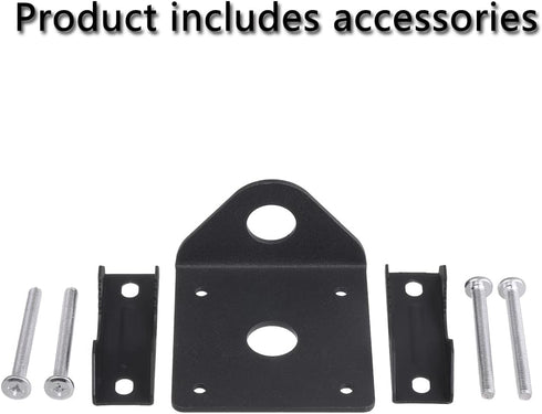1PCS 3/4 Hole Antenna Roll Bar Mount Bracket with NMO Connector, Horizontal or Vertical Installation on Railing
