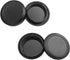 Camera Body Cap & Lens Rear Cap Cover for Canon EOS R50 R100 R10 R8 R7 R6 R5 R5C R3 R RP