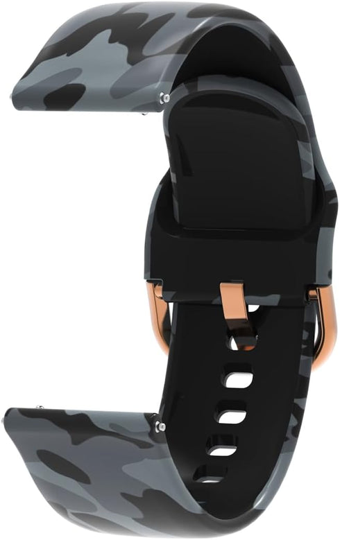 Band for Cosmo JrTrack 3/2 SE/2 Replacement Silicone Wristband, Camouflage Watch Straps for Kids Fitness Tracker