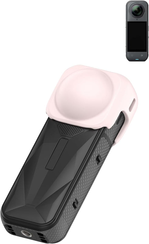 WUNIAK for Insta360 X5/X4 Waterproof 8K 360Action Camera Lens Protective Case, with Hook