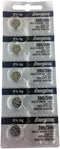Energizer 395/399 Silver Oxide 5 Batteries (SR927W / SR927SW)