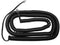 The VoIP Lounge 25 Foot Flat Black Long Handset Receiver Curly Phone Cord with Long Lead