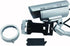 Dummy Security Camera Bullet Fake Indoor Outdoor CCTV Surveillance System with Realistic LEDs and Warning Stickers