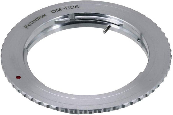 Fotodiox Lens Mount Adapter for Olympus Zuiko (OM) 35mm SLR Lens to Canon EOS (EF, EF-S) Camera Body