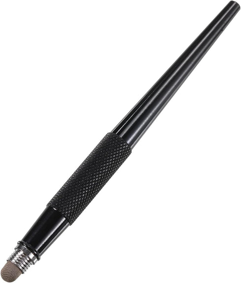 MECCANIXITY Stylus Pens for Capacitive Touch Screens, 2 in 1 Fine Point Disc & Fiber Tips, Black