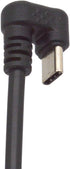 U Shaped Type C to Micro USB Cable, 180 Degree Angle USB-C Male to Micro USB Female Adapter for Charge and Sync (25cm)
