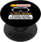 VR Player - Virtual Reality User Hazard Gamer PopSockets Standard PopGrip