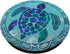 Teal Blue Purple Turtle and Geometric design On Light Blue PopSockets Standard PopGrip