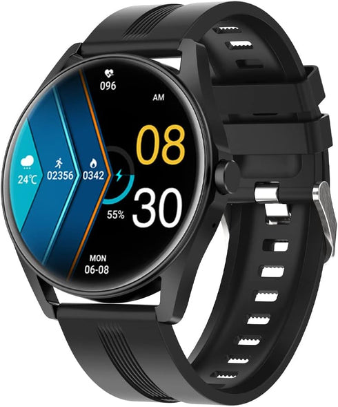 Smart Watches for Men Women - Bluetooth Call, Fitness Tracker with Heart Rate Monitor for Android iOS