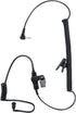 IP65 Waterproof Shoulder Mic Walkie Talkie Police Radio Speaker Microphone, Compatible with HYT Hytera Models, Coffee