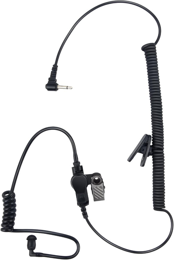 IP65 8 Pin Waterproof Shoulder Mic Walkie Talkie Speaker, 3.5mm Audio Jack, Compatible with xpr3300e, Coffee