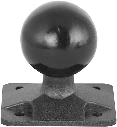 ARKON Mounts 4-Hole AMPS to 38mm (1.5") Ball Adapter | Permanent Flat Surface Mount | Durable Composite Construction