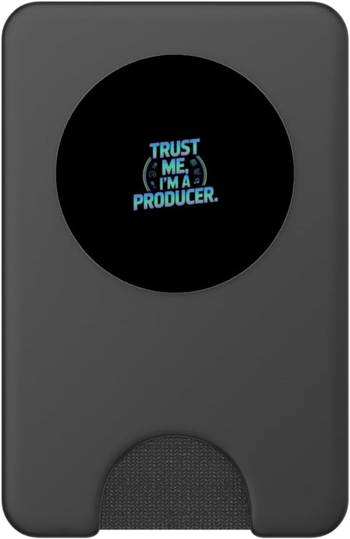 Music Producer Audio Engineer DJ Studio Trust Me Im A Producer Music Studio Vibes PopSockets PopWallet for MagSafe