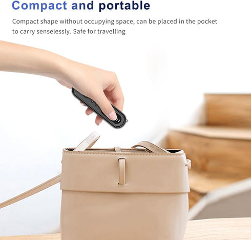 Hidden Camera Detector, Spy Camera Finder, Bug Detector, Portable Anti Spy for Office, Hotels, Airbnb