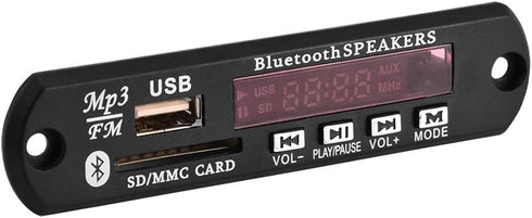Bluetooth MP3 Decoder Board with USB and SD/MMC Card Slot, Wireless Module with Remote Control for Hands-Free Calls