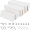 Naeety Cable Organizer Box Set of Three, Power Cover Cord Holder Surge Protector