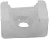 QualGear CM2-W-100-P Cable Tie Mount, White