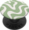 Matcha Green Retro Swirl 60s 70s Design PopSockets Standard PopGrip