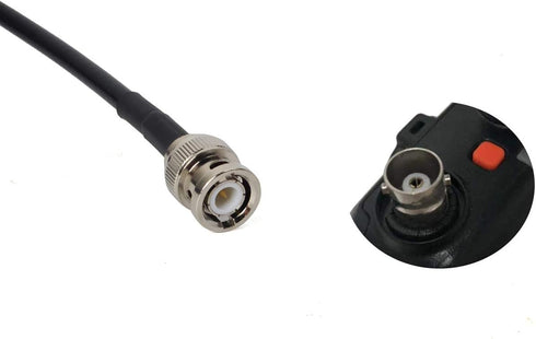HYS 5M RG58 27MHz Communication, Universal NMO Magnetic Mount Antenna with Cable, BNC Male Connector for CB Radio HF