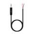 Fancasee 3 ft 3.5mm Male Plug to Bare Wire Pigtail TRS Stereo Audio Cable Adapter for Headphone Repair