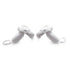 VR Cover Halo Controller Protector Set for Meta Quest 2 in Light Grey