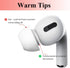 3 Pairs Ear Tips Replacement for Airpods Pro with Noise Reduction Hole, Soft Silicone Eartips Compatible with Airpods