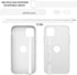 2 PCS Silicone Phone Strap Cell Phone Grip Loop Elastic Stretching Band Hand Finger Holder Secure Slim Universal for Galaxy & iPhone Case Most Smart Phone Cases - Transparent