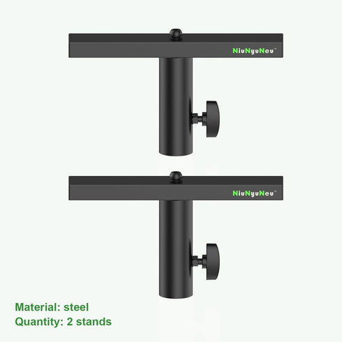 T-Bar Lighting Extension DJ Lighting Stand, Cross Bar for Speaker Stand Tripod Mount