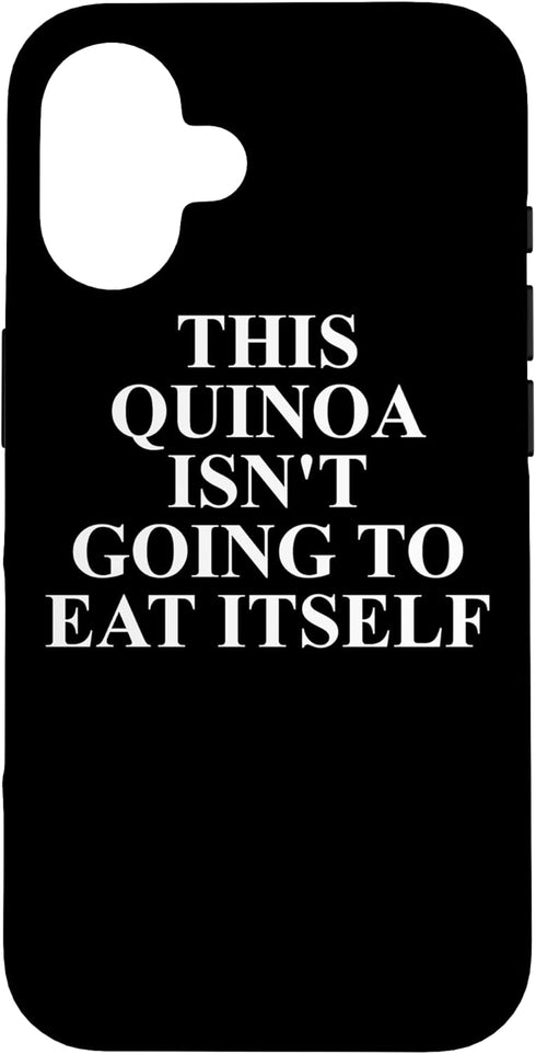 Cool Quinoa Humor Quote Merch Quinoa Apparel - Funny Quinoa Lover Novelty Design Case for iPhone 16