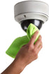 Surveillance Camera Cleaning Kit - Easy to Use on Indoor/Outdoor Camera Lenses & Domes - Includes 8oz of Specialty Cleaning Solution and a Reusable Optical Quality Micro-Fiber Towel