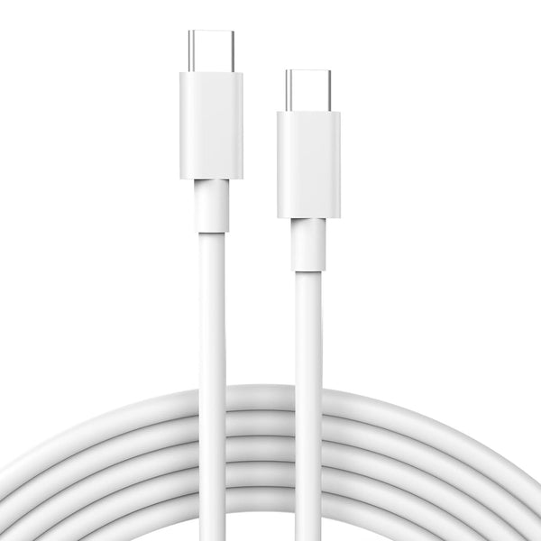 6.6FT USB C to USB C Cable for MacBook Air/Pro, iPad Pro/Air, iPhone 15 Pro Max, Pixel, Samsung - Fast Charging Cord