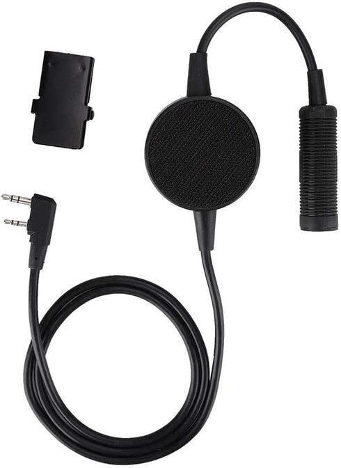 TCI PTT for Radio Walkie Talkie Headset, K Head Push to Talk PTT, TCI Round Waterproof PTT for Two Way Radio