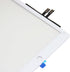 White Touch Screen Digitizer Repair Kit for iPad 9.7" 2018 iPad 6 6th Gen A1893 A1954 Front Glass Replacement (Without Home Button,not Include LCD) +Pre-Installed Adhesive + Tools