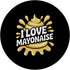 Mayonnaise Enthusiast Fun Humor I Love Mayonnaise Funny Splash PopSockets Adhesive PopGrip