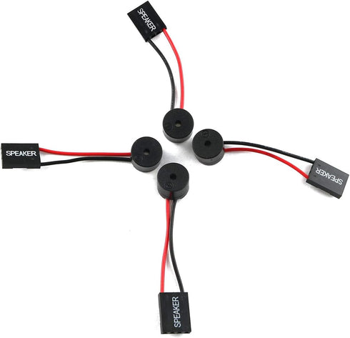 E-outstanding PC Motherboard Buzzer, 4PCS BIOS Alarm Beeper for Award/AMI/POENIX BIOS Internal Code