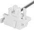 ZugGear White Plate Mount Stabilizers 2U 6.25U 7U for Cherry MX Compatible Mechanical Keyboards (DUROCK White Plate Mount 60/87 Keyboard Kit)