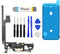USB Charging Port Flex Cable Dock Board Connector for iPhone 12 Pro Max with Kit, Microphone - Headphone Port