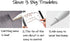 OneCut 8 Pcs Silicone Pencil Nib/Tip Protector Cap for Drawing Noiseless, Compatible for Apple Pencil 1st/2nd