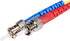 Monoprice Fiber Optic Cable, Duplex ST/ST, Single Mode - 1 meter (9/125 Type) - Yellow