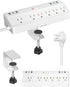 Fararaka Desk Clamp Power Strip, 40W Fast Charging Station, Desktop Mount Surge Protect