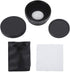 HD Wide Angle Lens with Macro Close-up 0.45X Magnification, Fits Any 49mm Diameter Lens