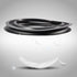 2pcs 6 Inch Perforated Rubber Speaker Foam Edge Surround Rings for Speaker Repair or DIY Replacement Parts